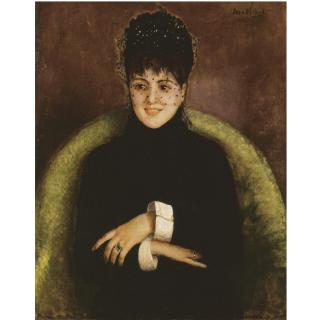 Jean Béraud - French Elegante À L\'Emeraude