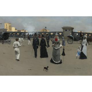 Jean Béraud - French place De L\'Europe