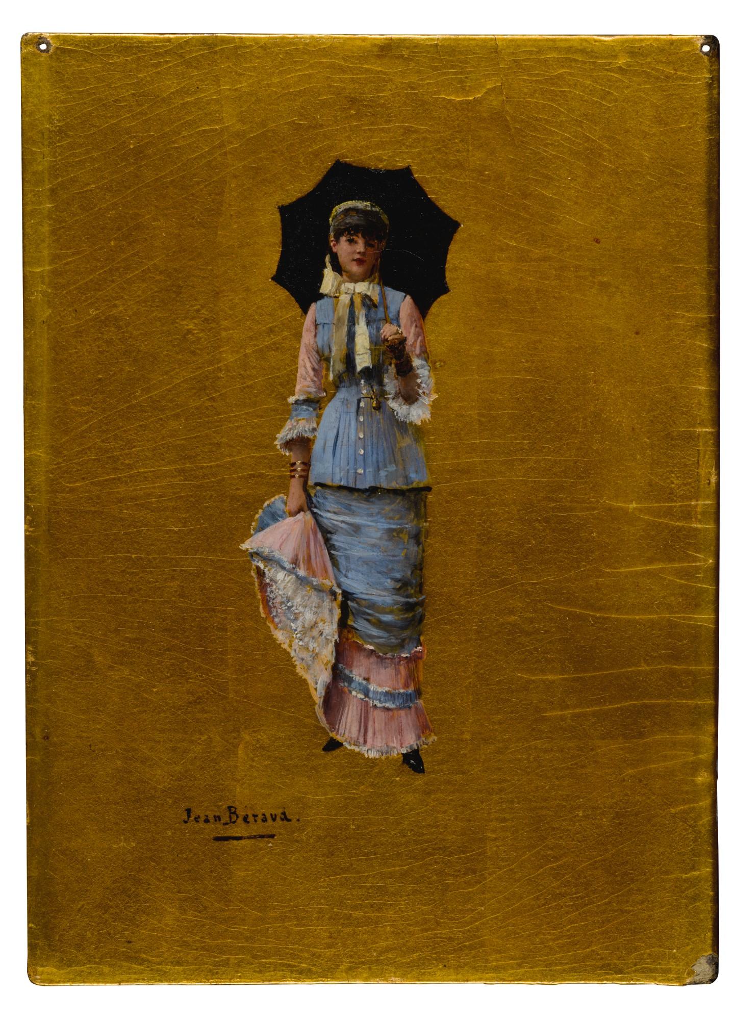 Jean Béraud - Jeune Femme A L’Ombrelle  