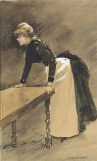 Jean Béraud - La Femme De Chambre