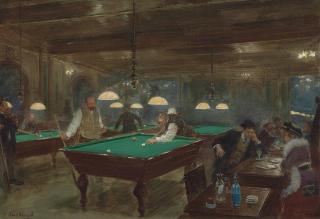 Jean Béraud - La partie de billard