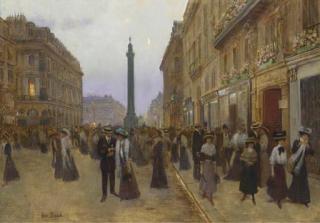 Jean Béraud - La Rue de la Paix