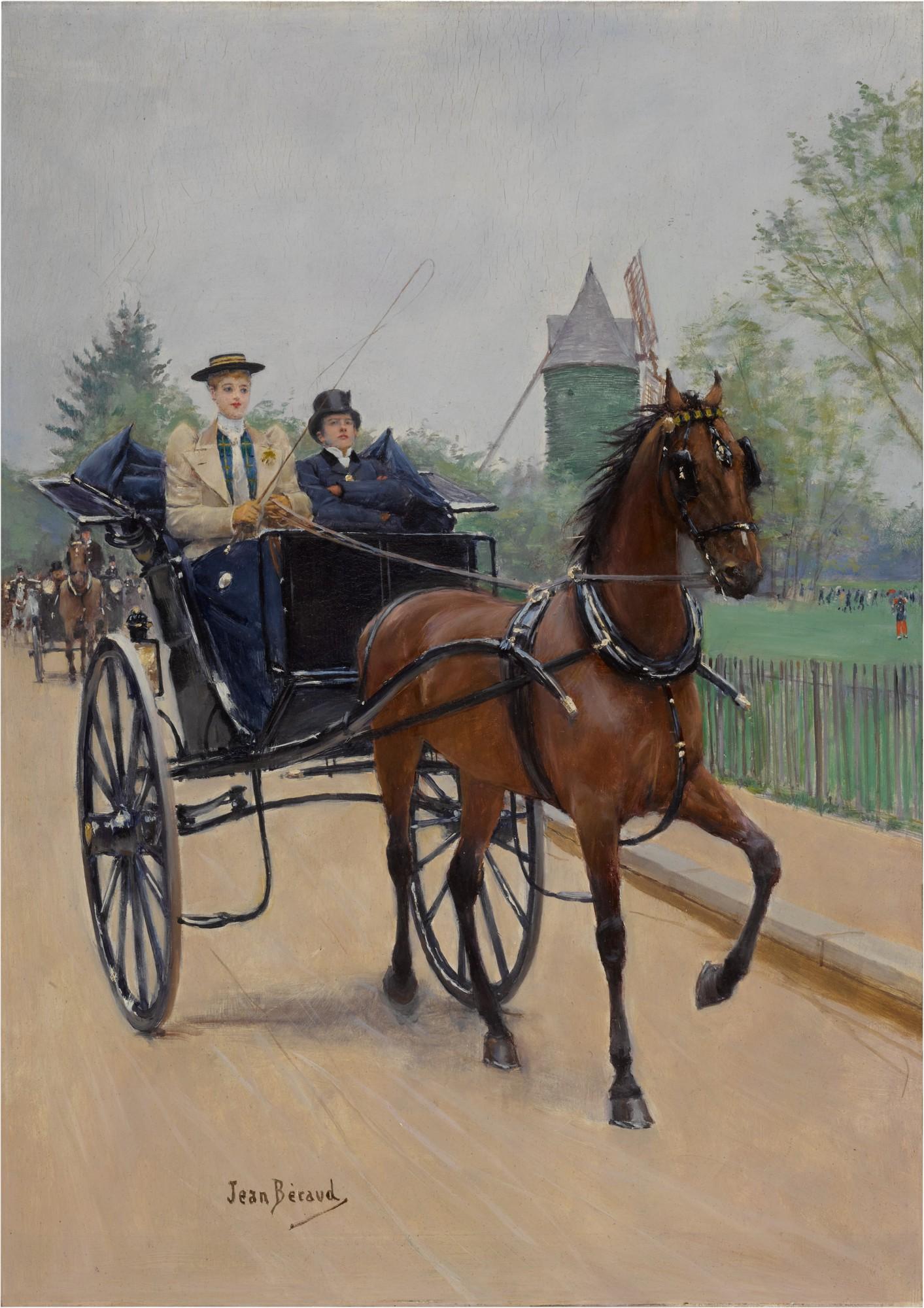 Jean Béraud - Le Buggy