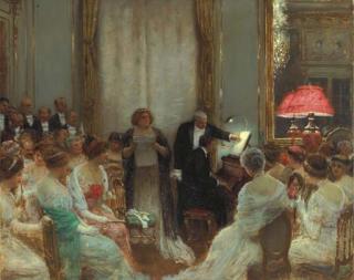 Jean Béraud - Le Concert privé