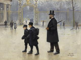 Jean Béraud - Le Parc Monceau