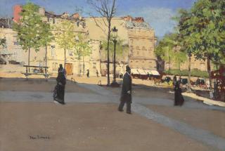 Jean Béraud - Place ensoleillée