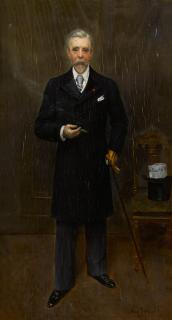 Jean Béraud - Portrait of Sir Campbell-Clarke