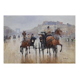 Jean Béraud - Rond-Point Des Champs-Élysées