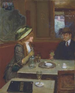 Jean Béraud - Scène de Bistro