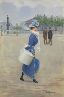 Jean Béraud - Sur la place de la Concorde