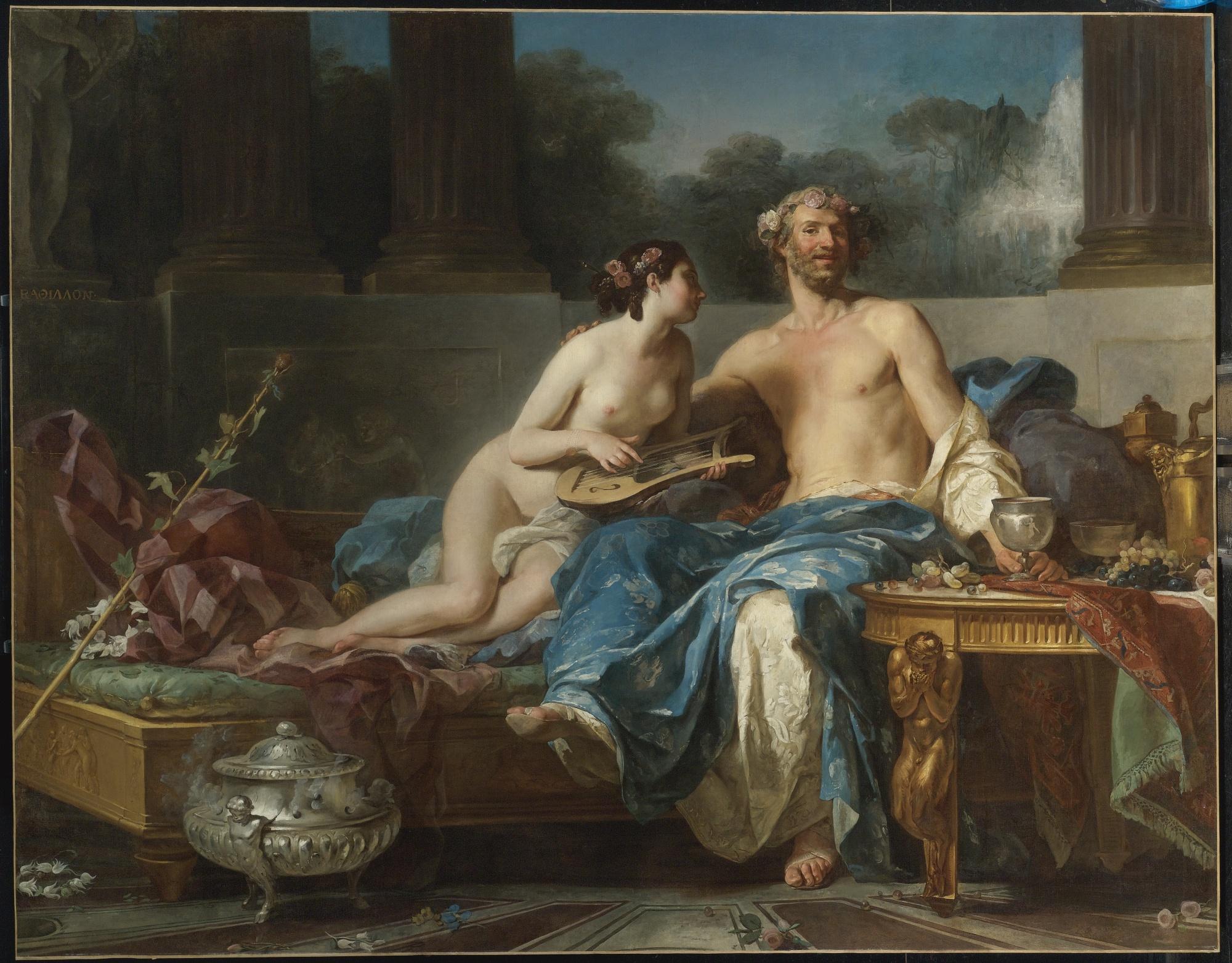 Jean-Bernard Restout - The Pleasures Of Anacreon