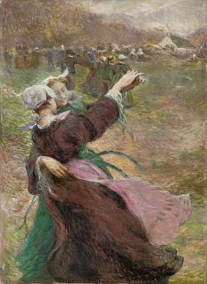 Jean Bertrand Pegot-Ogier - Les danceuses Bretonnes