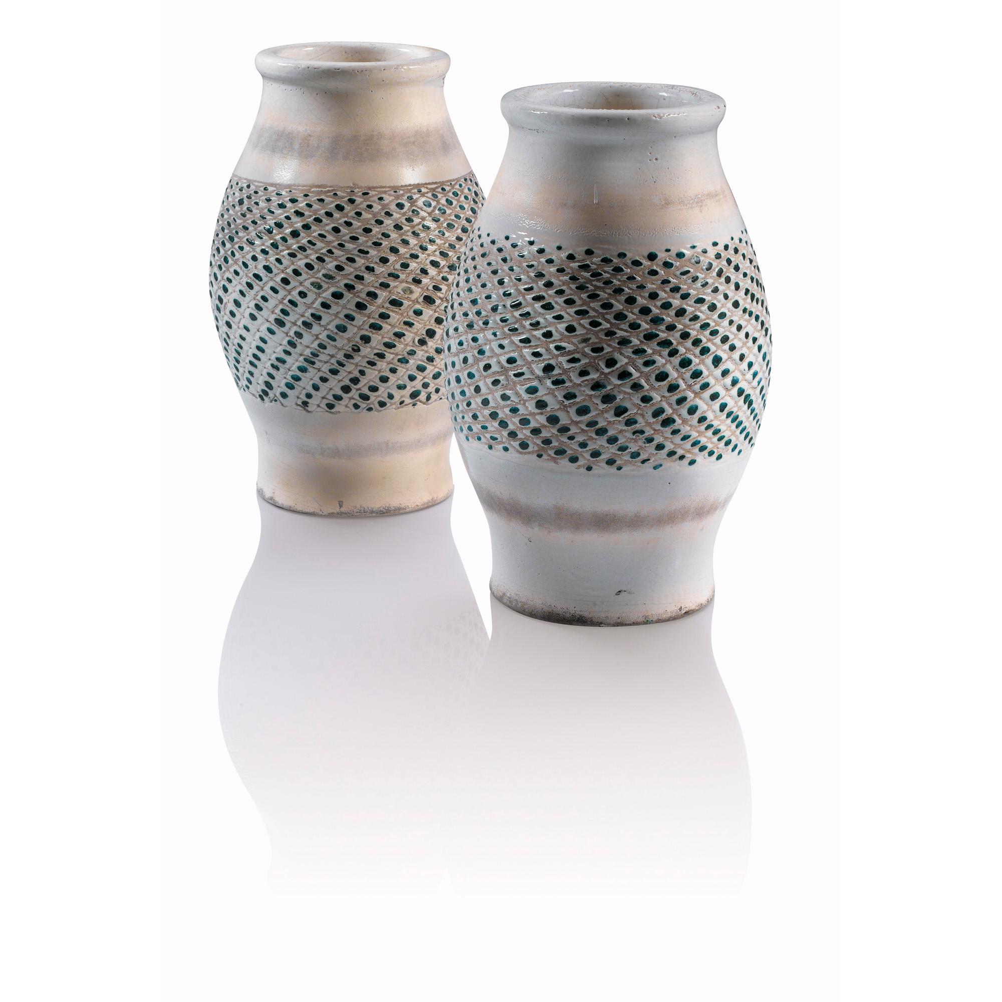 Jean Besnard - Paire De Grands Vases, 1932