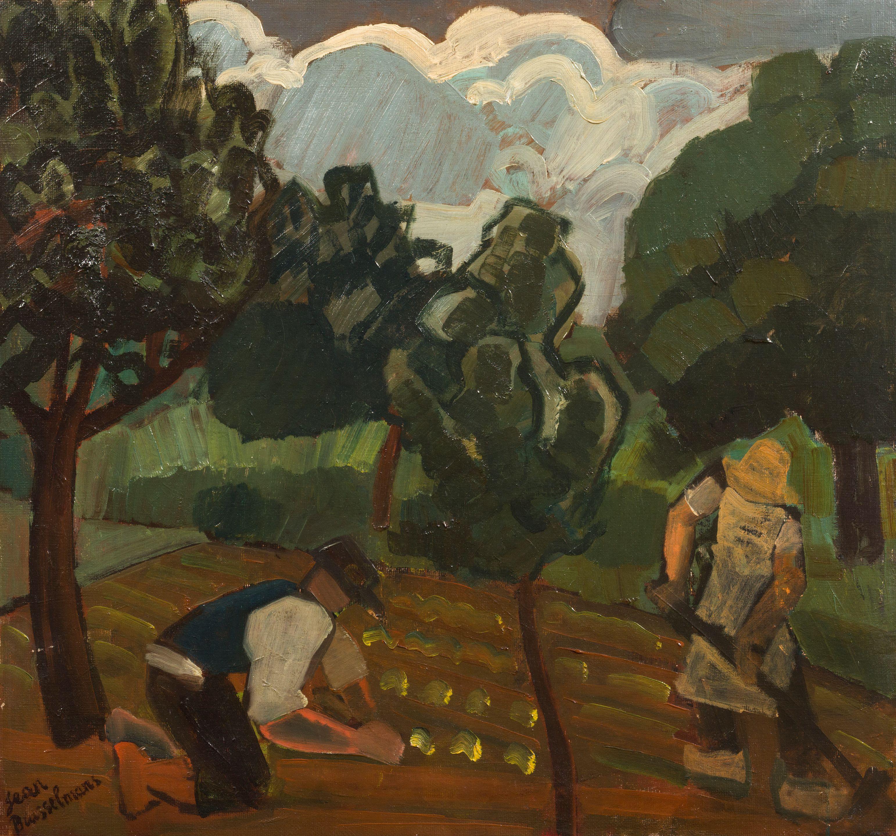 Jean Brusselmans - Aux champs