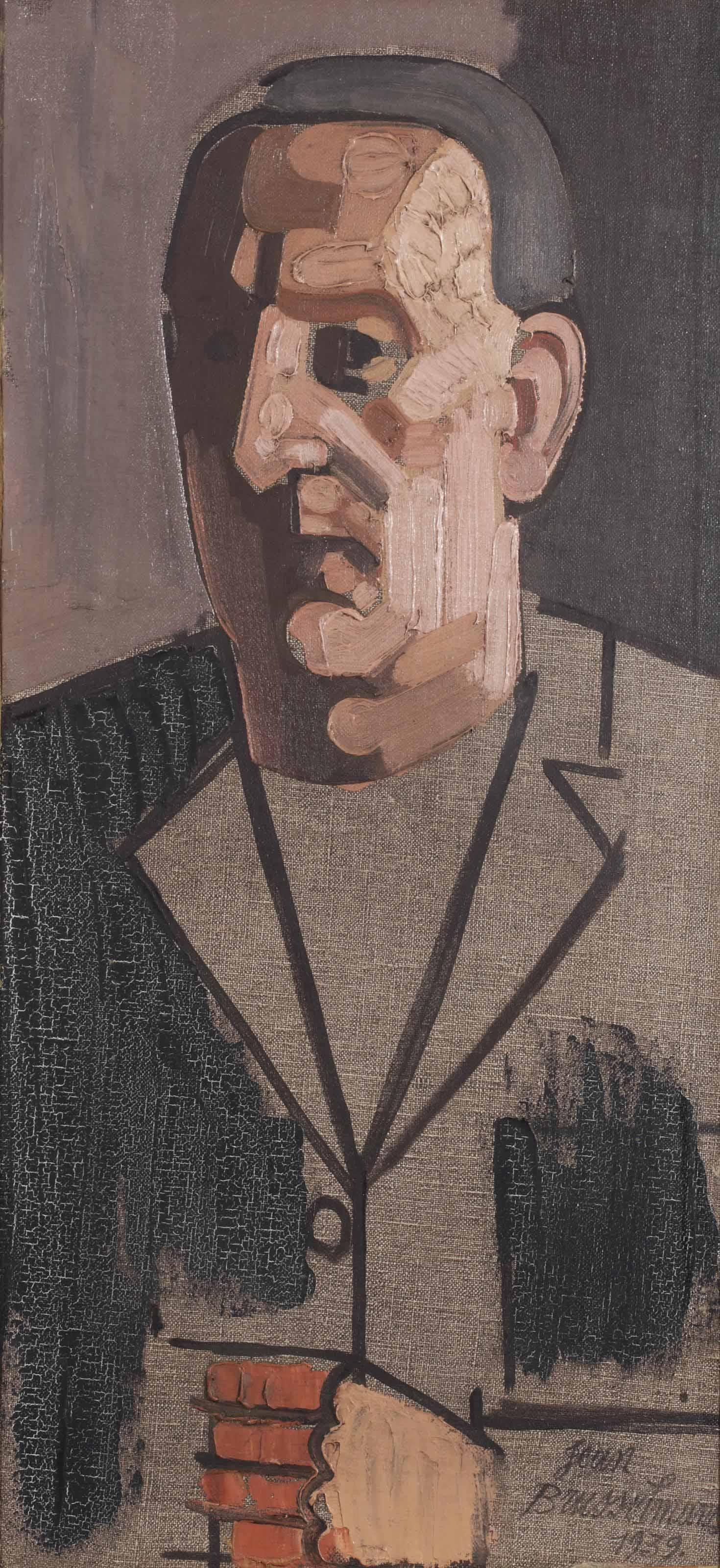Jean Brusselmans - Self Portrait