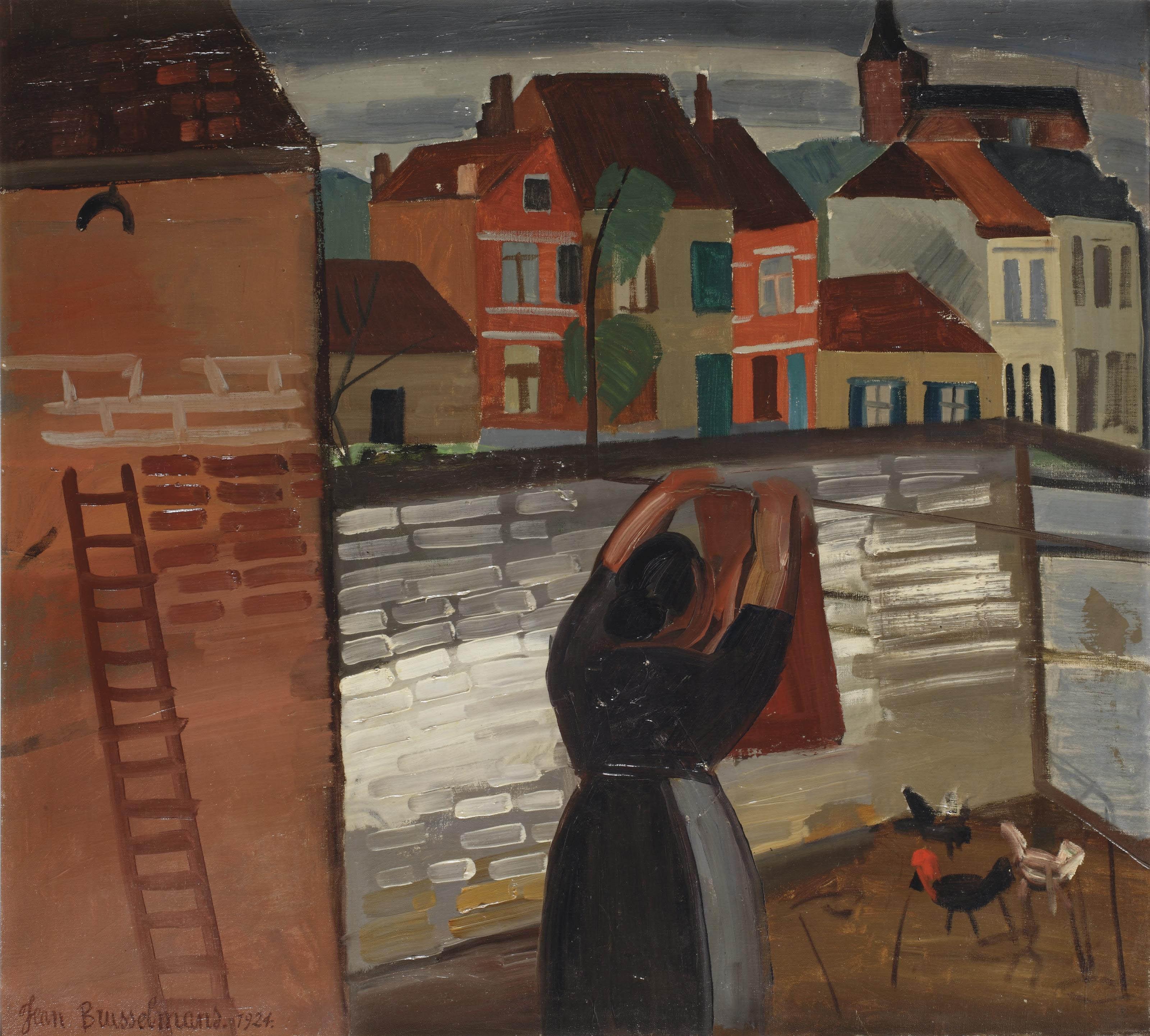 Jean Brusselmans - Wasvrouw II