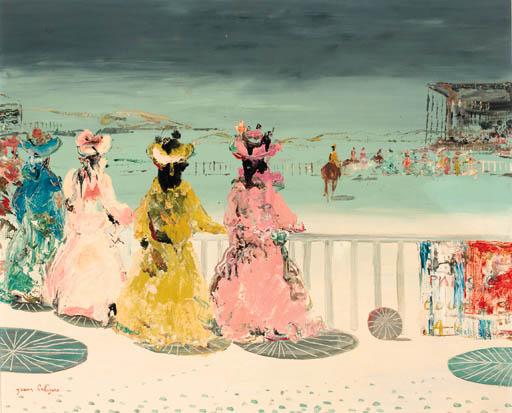 Jean Calogero - Elegantes au pesage