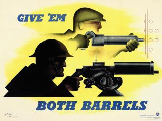 Jean Carlu - Give \'Em Both Barrels