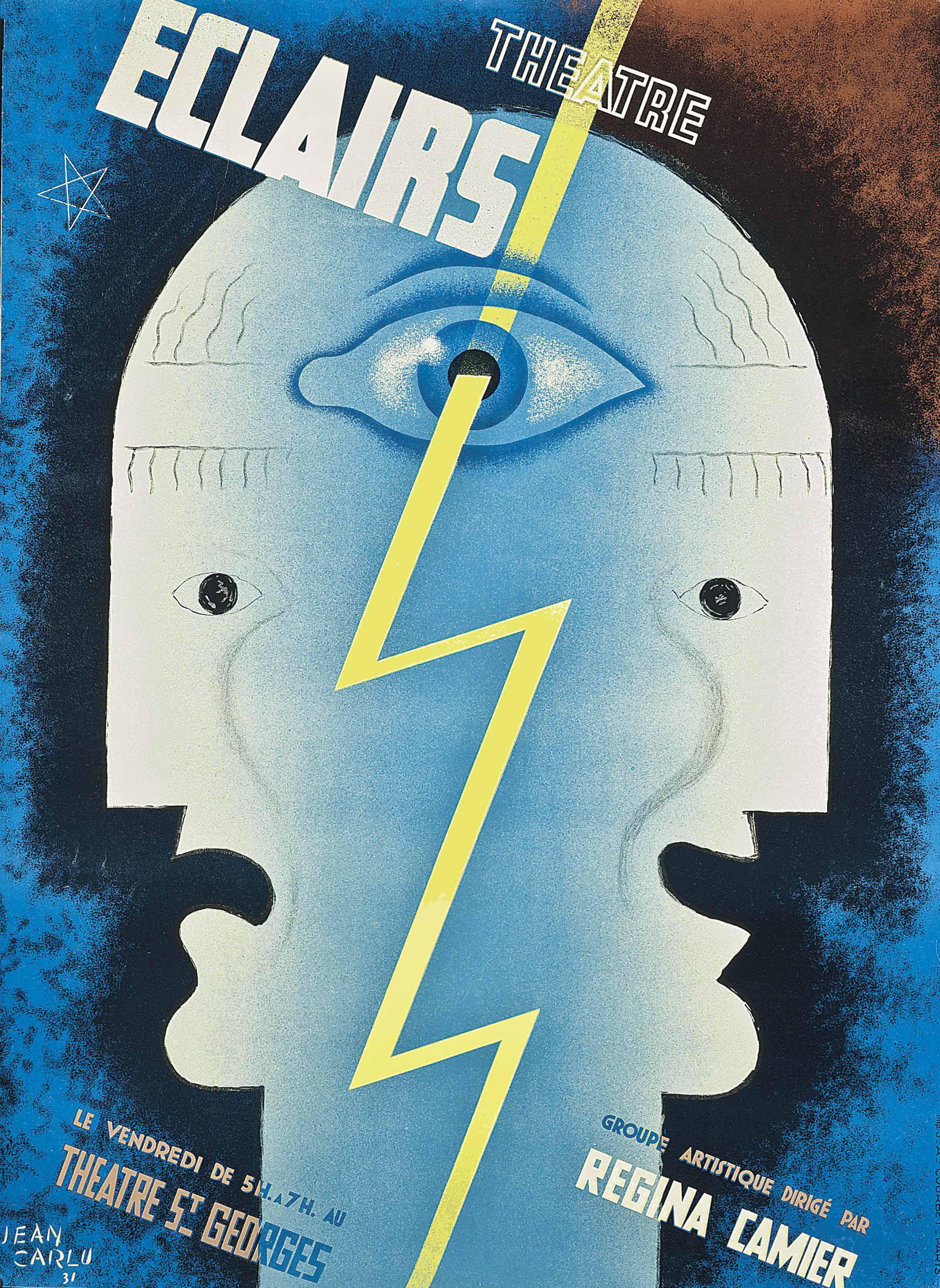 Jean Carlu - THEATRE ECLAIRS