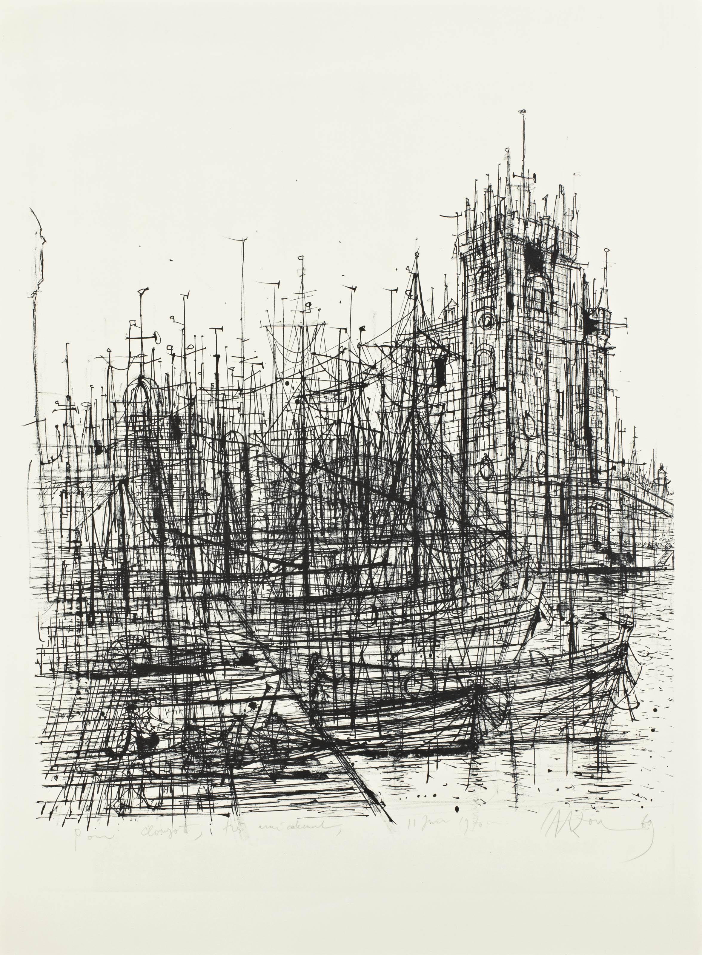 Jean Carzou - Port