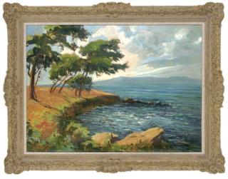 Jean Chaleyé - A sunny day on the coast