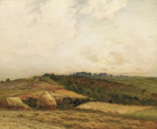 Jean-Charles Cazin - After the Harvest