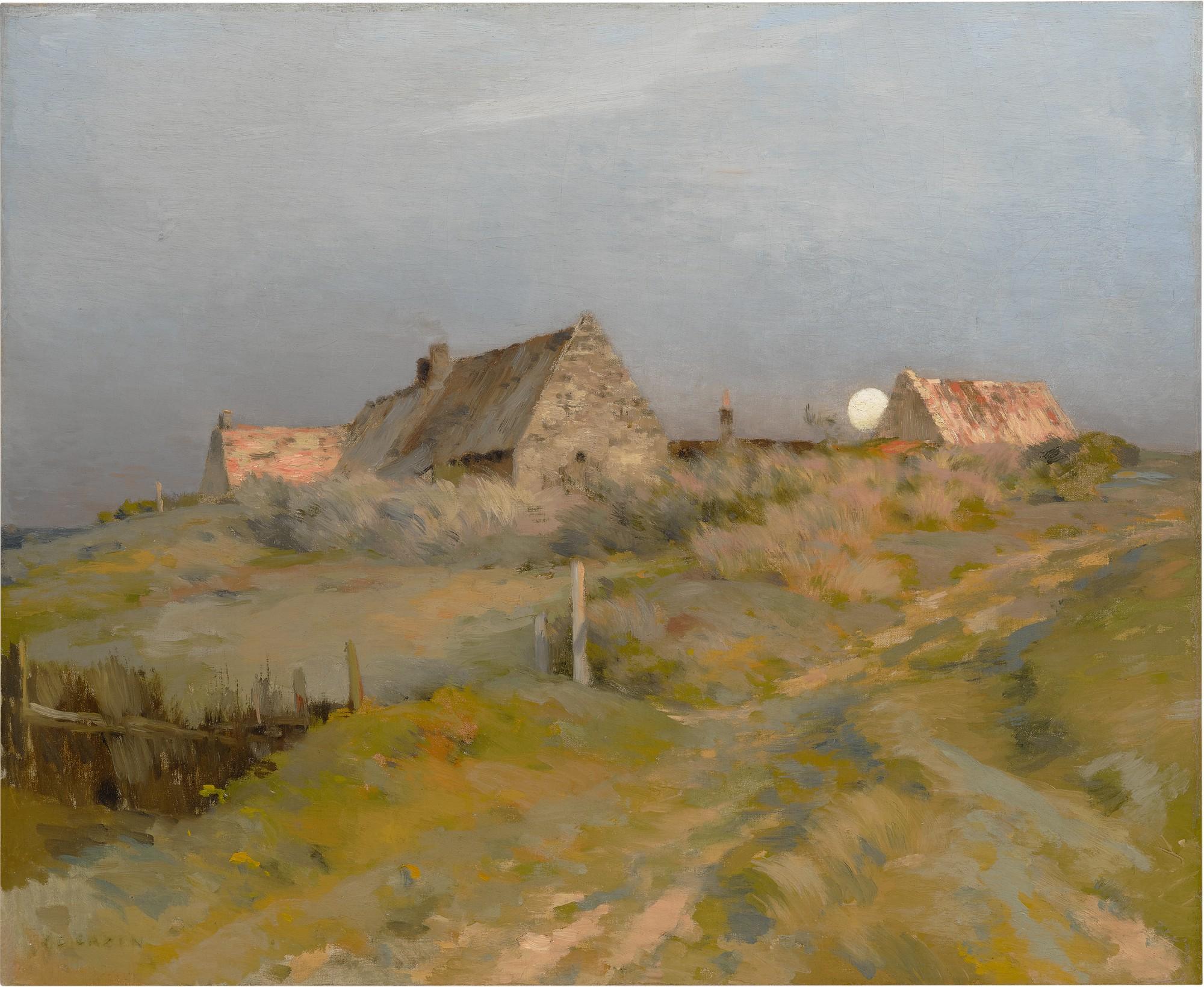 Jean Charles Cazin - Moonrise