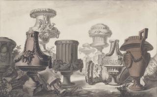 Jean-Charles Delafosse - Caprice avec fragments d\'architecture