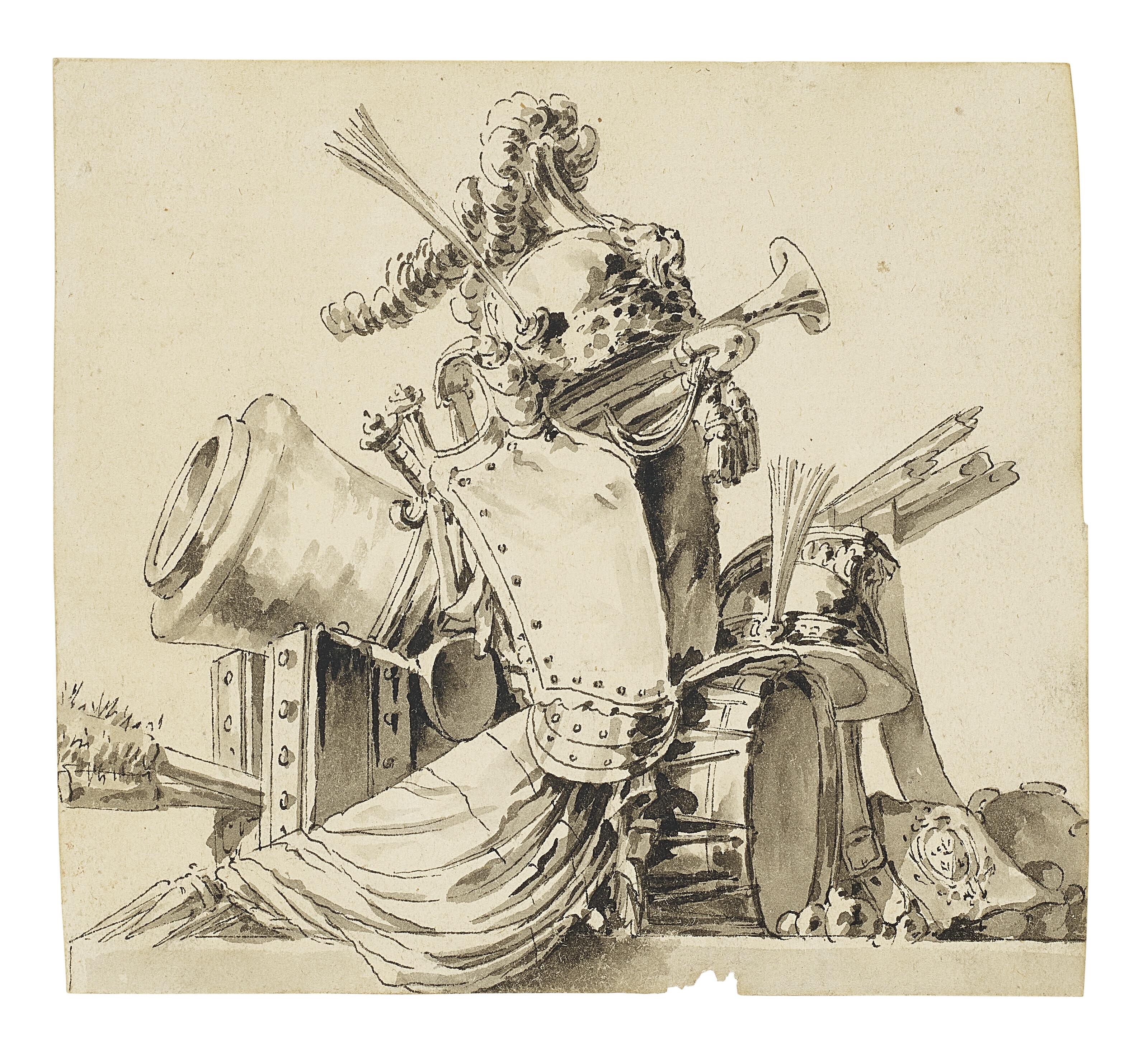 Jean-Charles Delafosse - Four designs of trophies