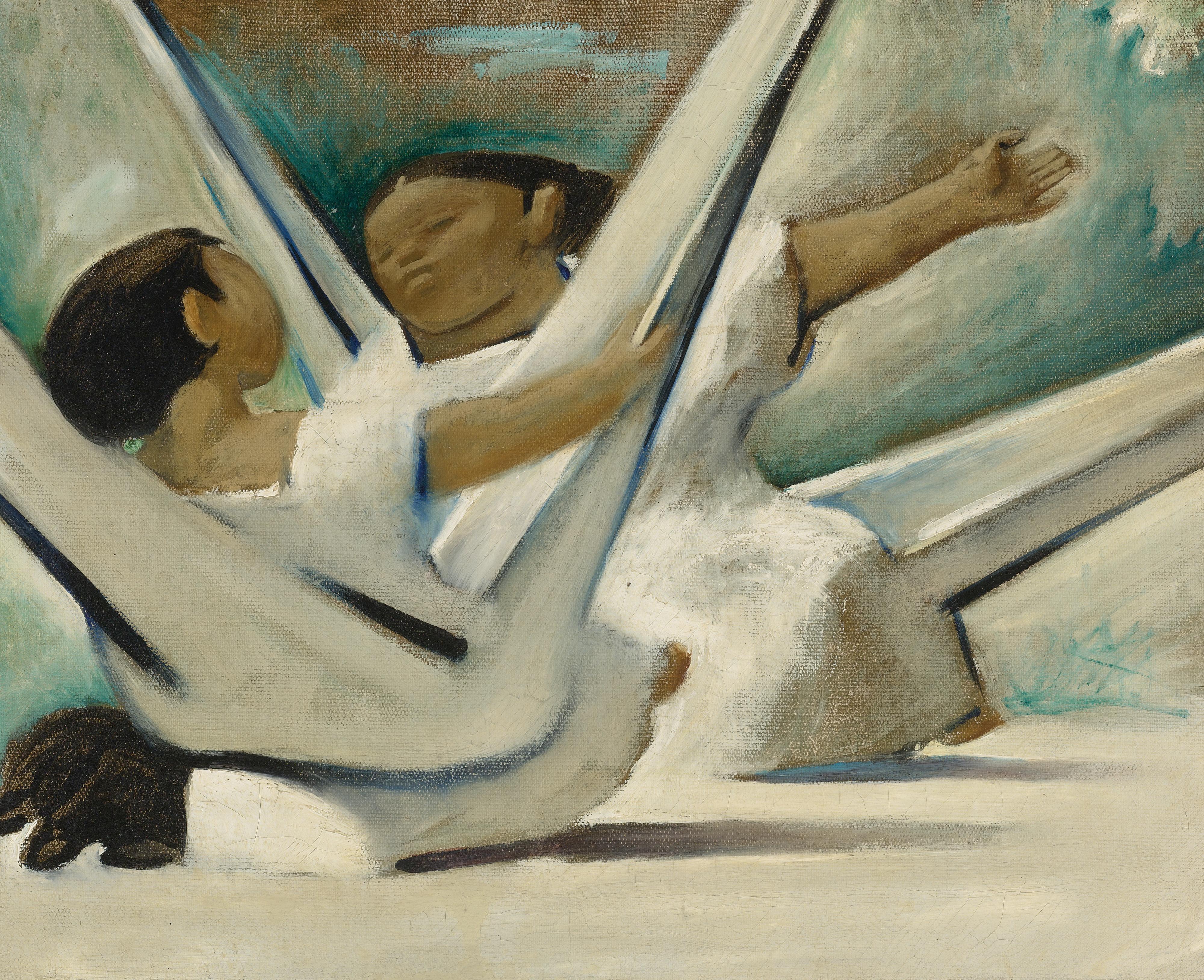 Jean Charlot - Children On A Swing