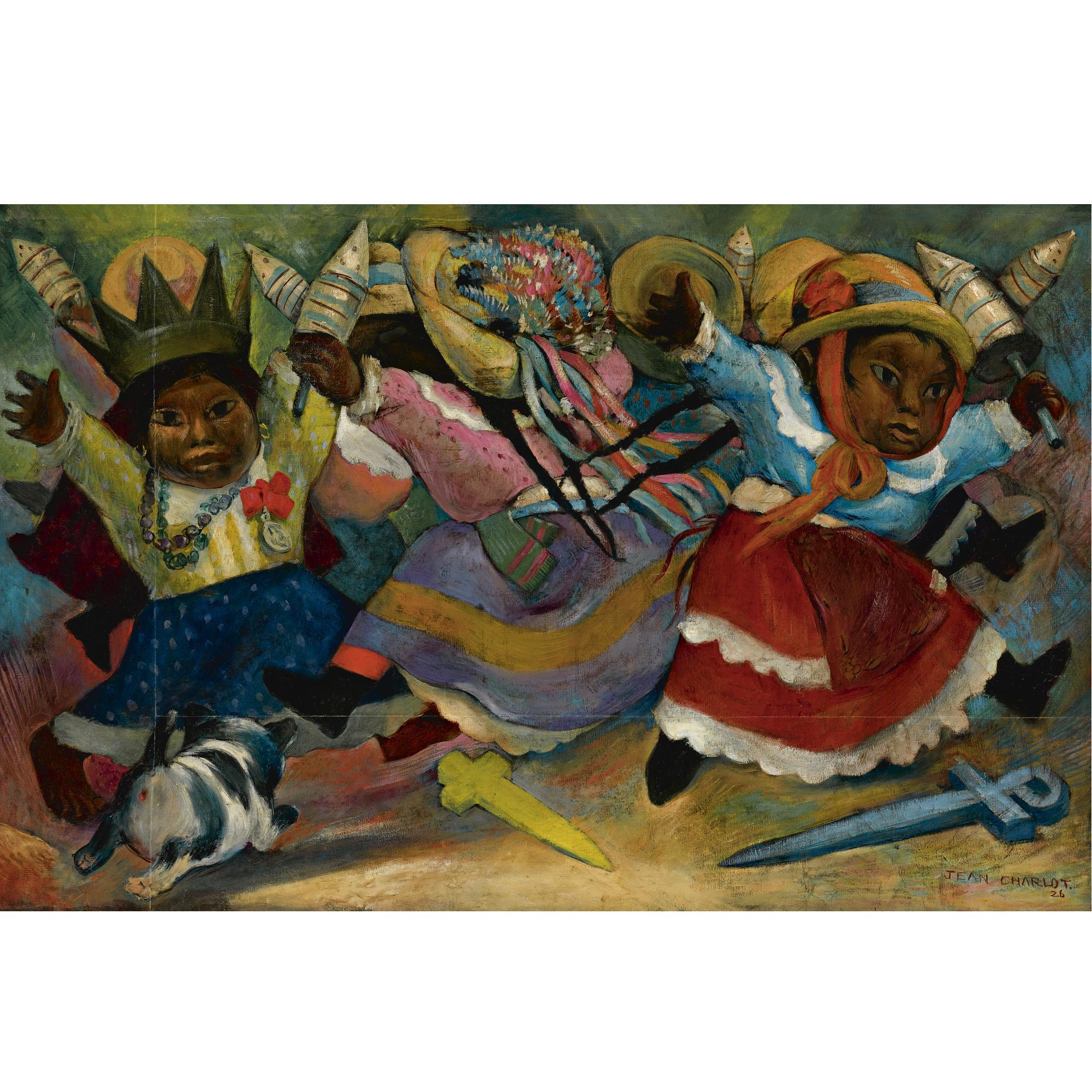 Jean Charlot - Dance Of The Malinches