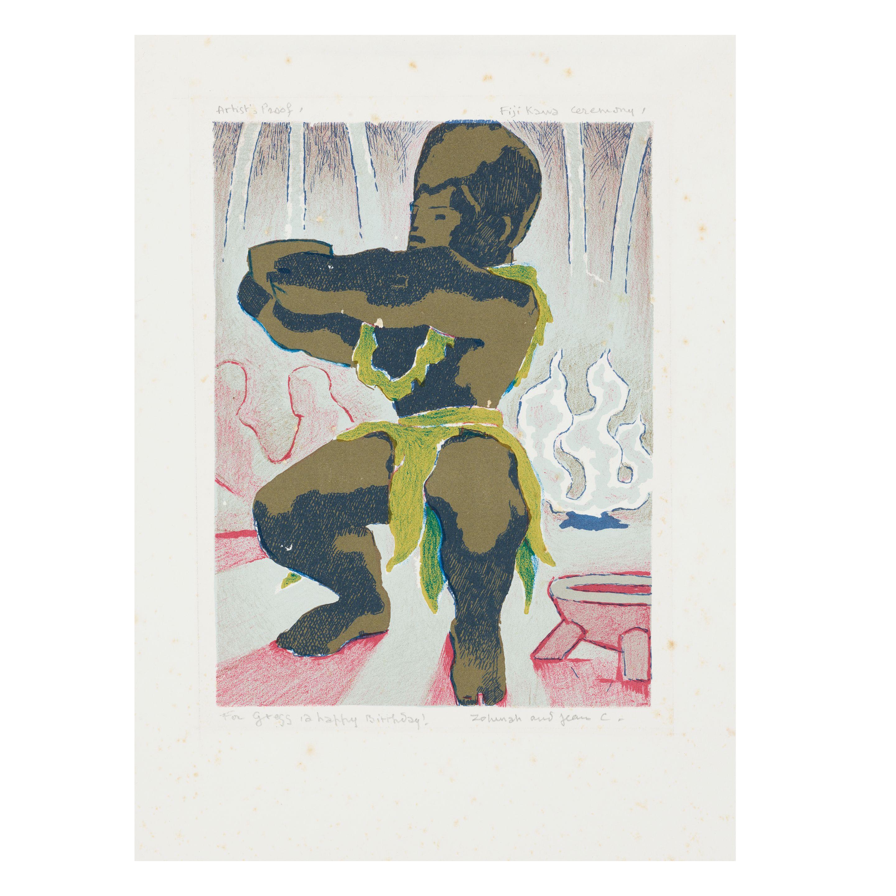 Jean Charlot - Fiji Kawa Ceremony, n.d.