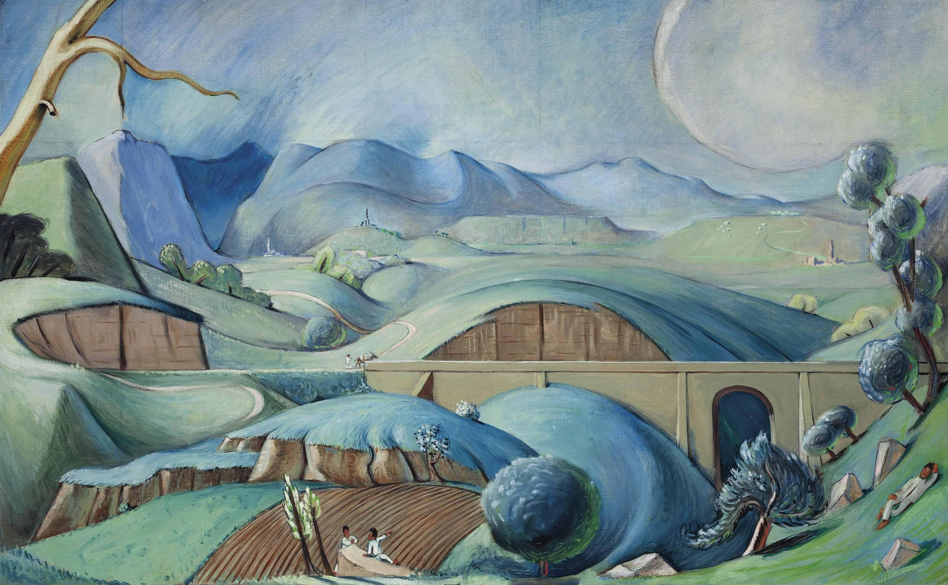 Jean Charlot - Landscape