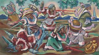 Jean Charlot - Mock Battle (From The Malinches Series)