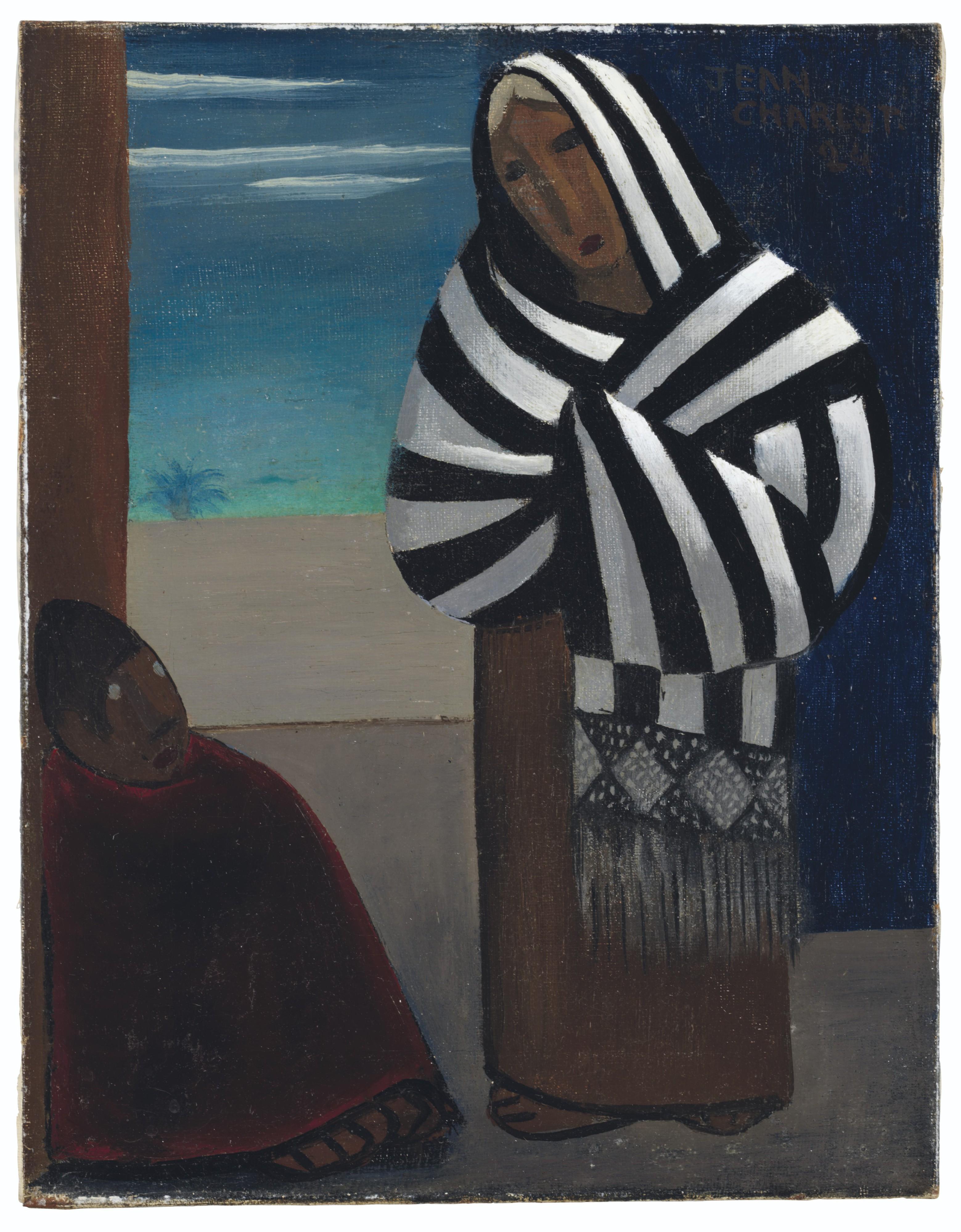 Jean Charlot - Woman and Child