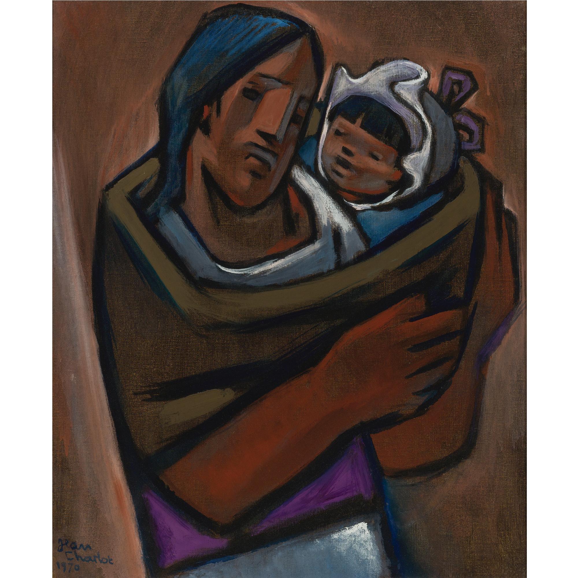 Jean Charlot - Woman And Child