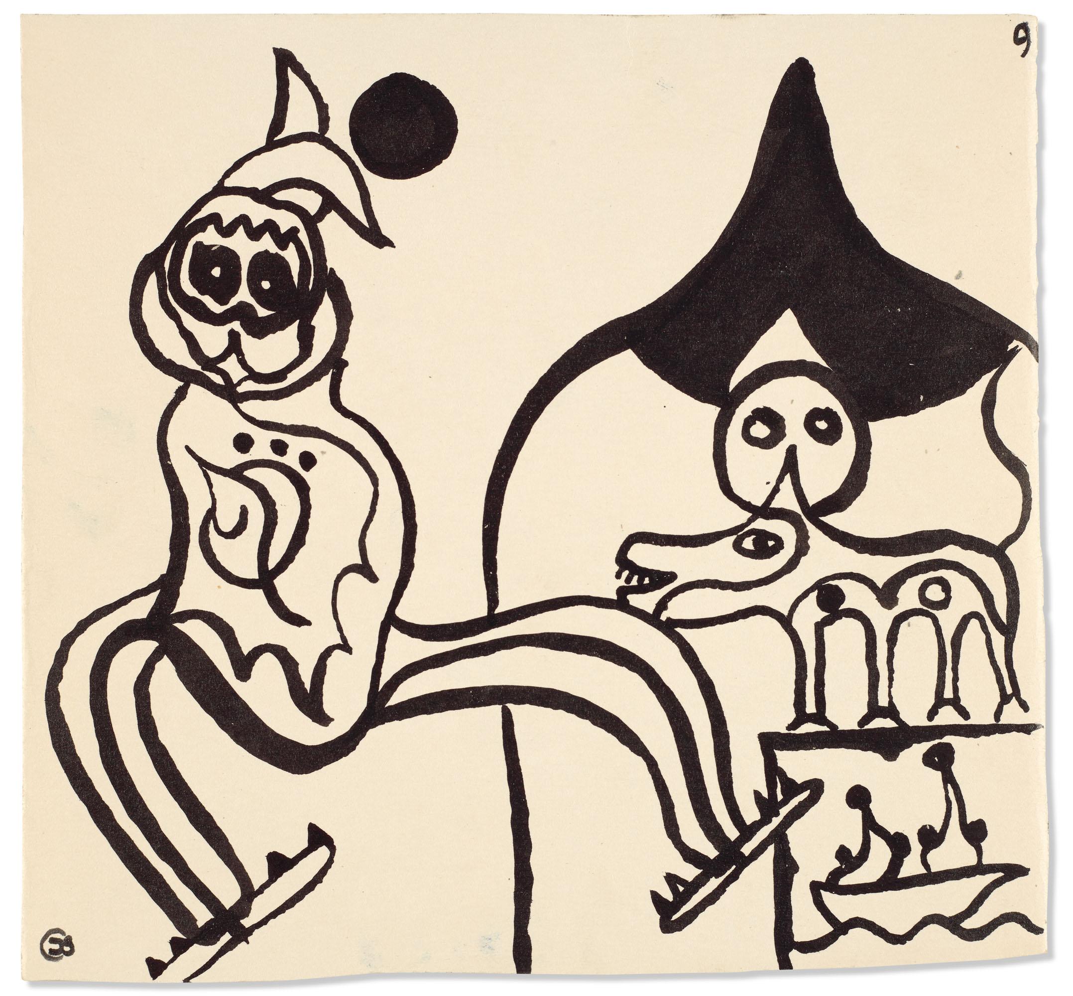 Jean-Claude Silbermann - Rien N’Est Gratuit (Signes Et Dessins Automatiques). 1918-1961.