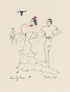 Jean Cocteau - [Flamenco Dancers]