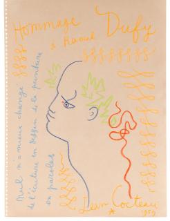 Jean Cocteau - Hommage À Raoul Dufy