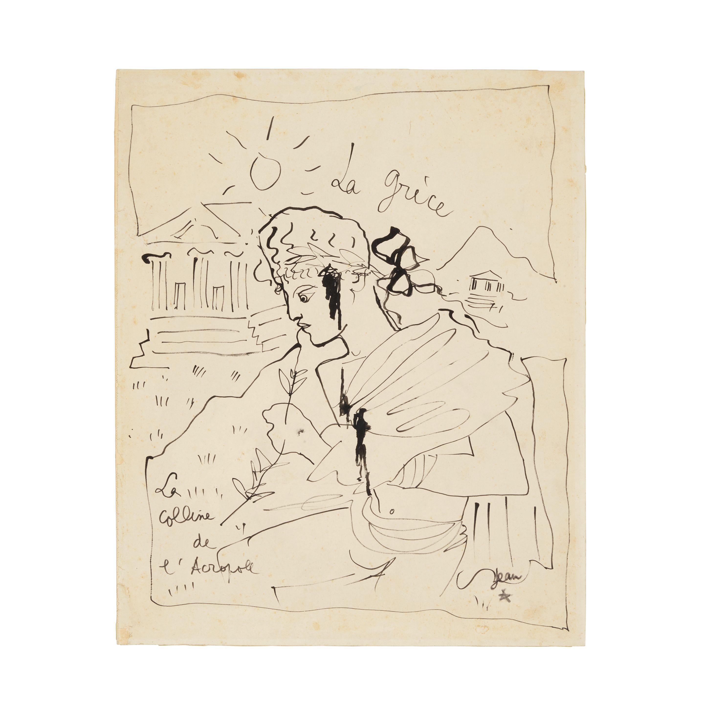 Jean Cocteau - La colline de l\'Acropole