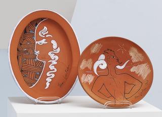 Jean Cocteau - La Dame Blanche; And Bouc Aux Cornes Blanches