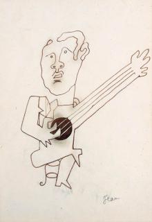 Jean Cocteau - Le guitariste