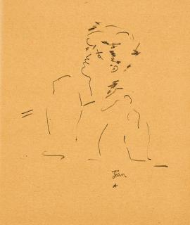 Jean Cocteau - Porträt.