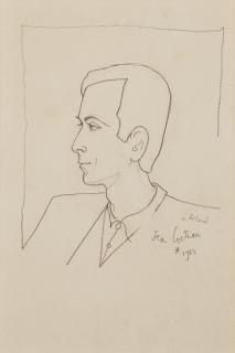 Jean Cocteau - Portrait de Roland Petit