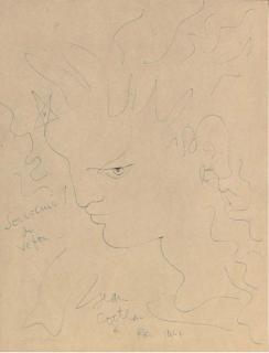 Jean Cocteau - Profil à l\'étoile