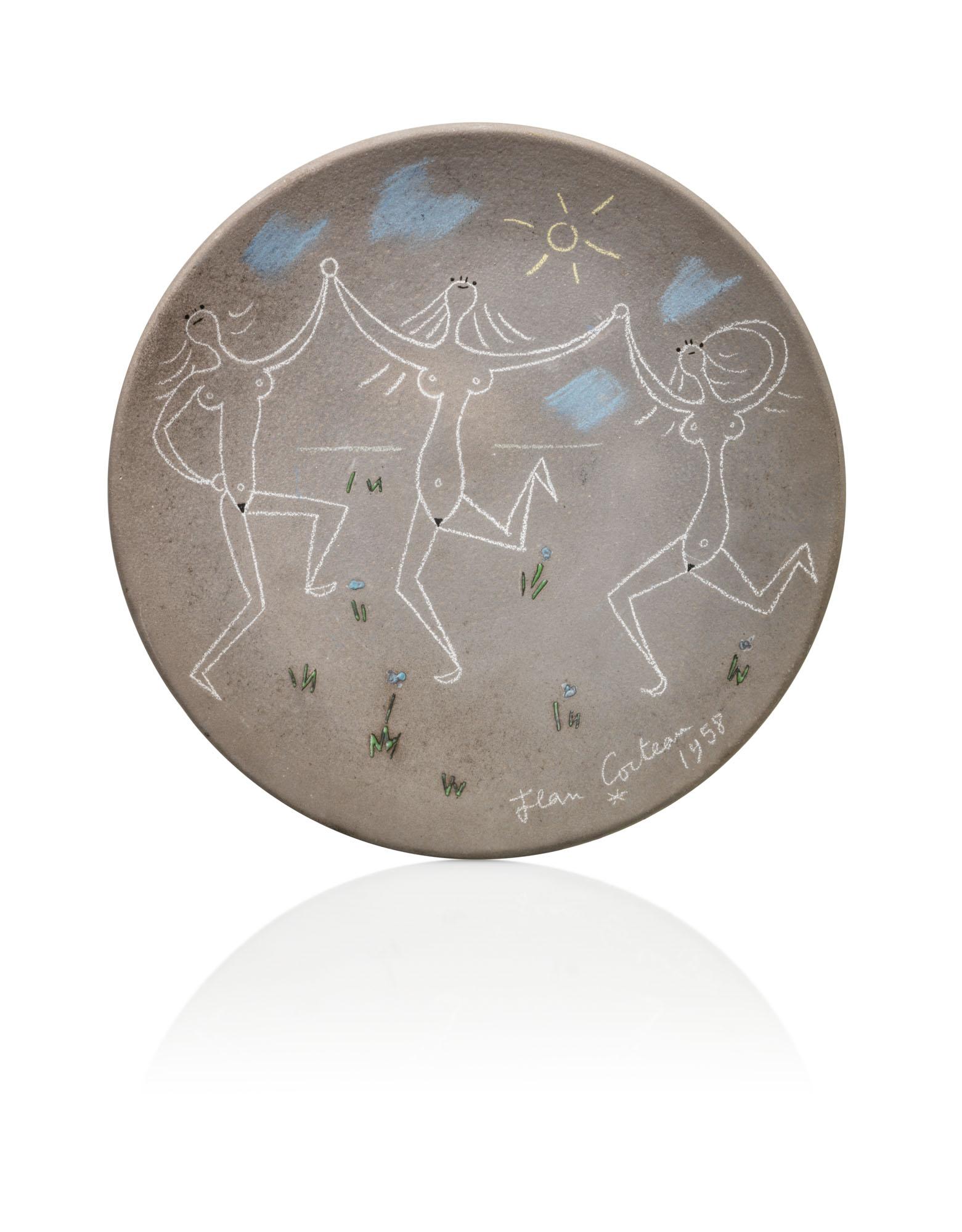 Jean Cocteau - Ronde de trois danseuses