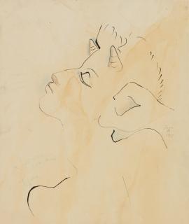 Jean Cocteau - Tête de faune