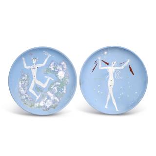 Jean Cocteau - Two plates