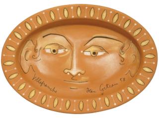 Jean Cocteau - Visage ovale