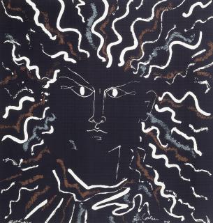 Jean Cocteau - Visage (Scarf), 1947